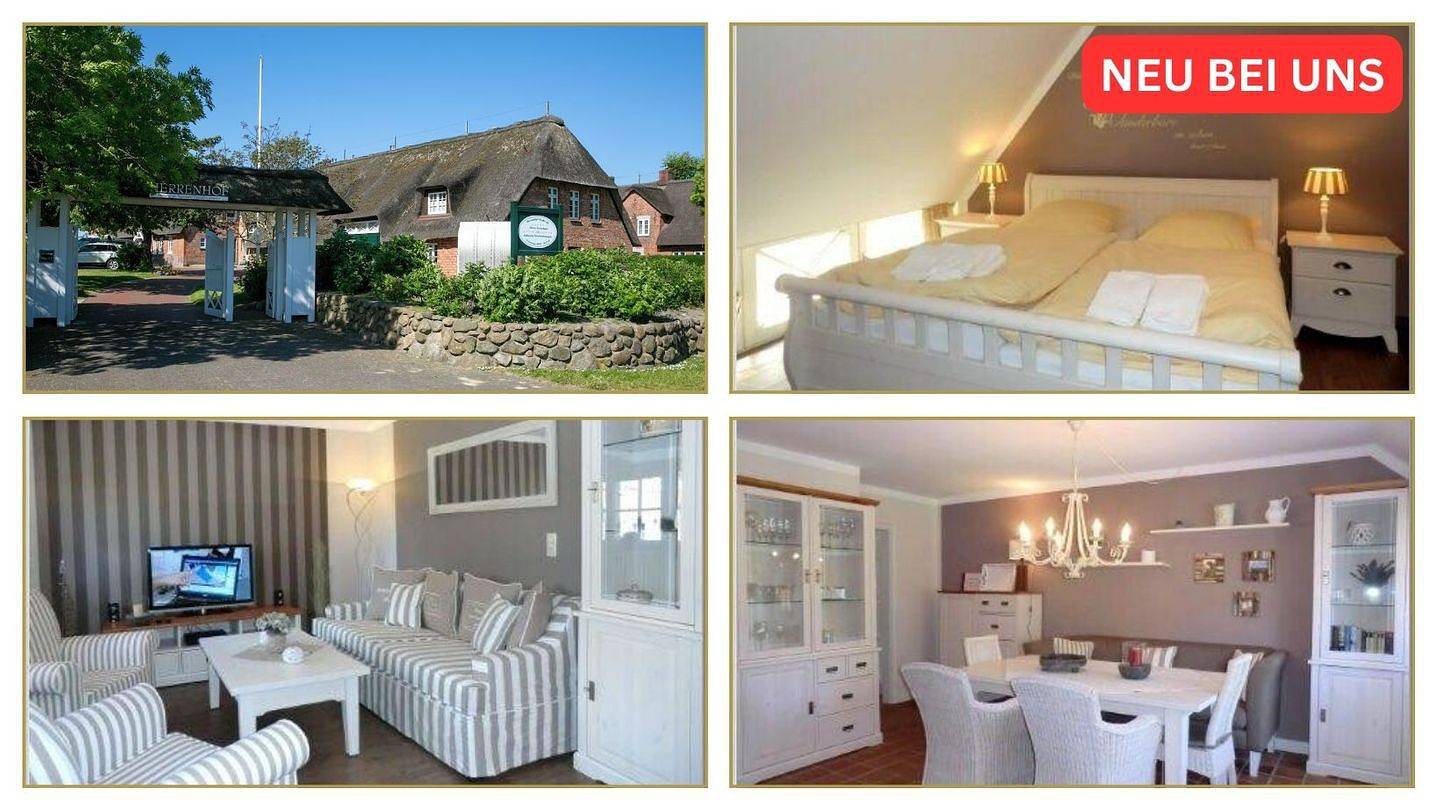 Ganze Wohnung, Wrixum - Herrenhof Nr. 7 Leevhüs in Wrixum, Föhr