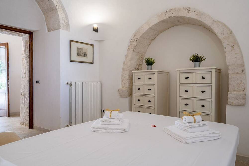 Appartement entier, Trulli Luna with veranda and parking in Martina Franca, Province de Taranto