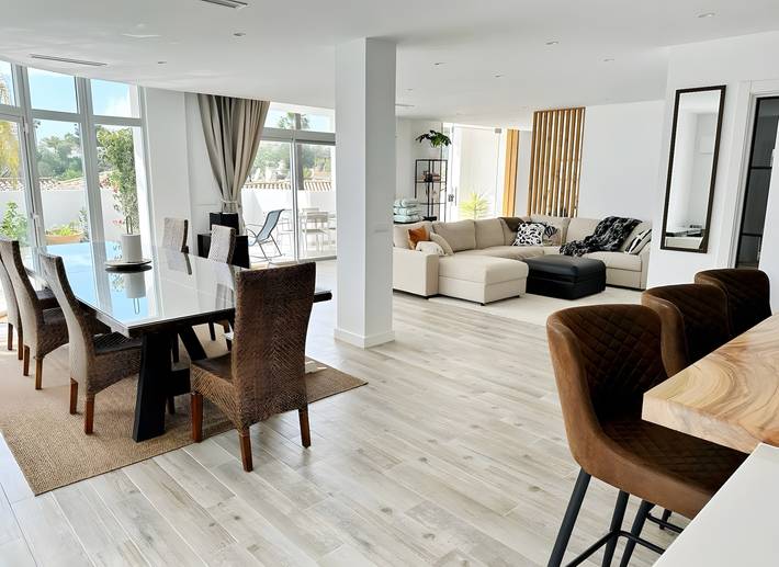 Feriehus for 6 personer, med hage i Mijas