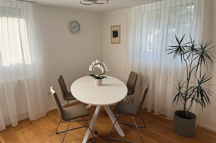Ferienwohnung für 4 Personen, mit Terrasse und Garten im Aargau