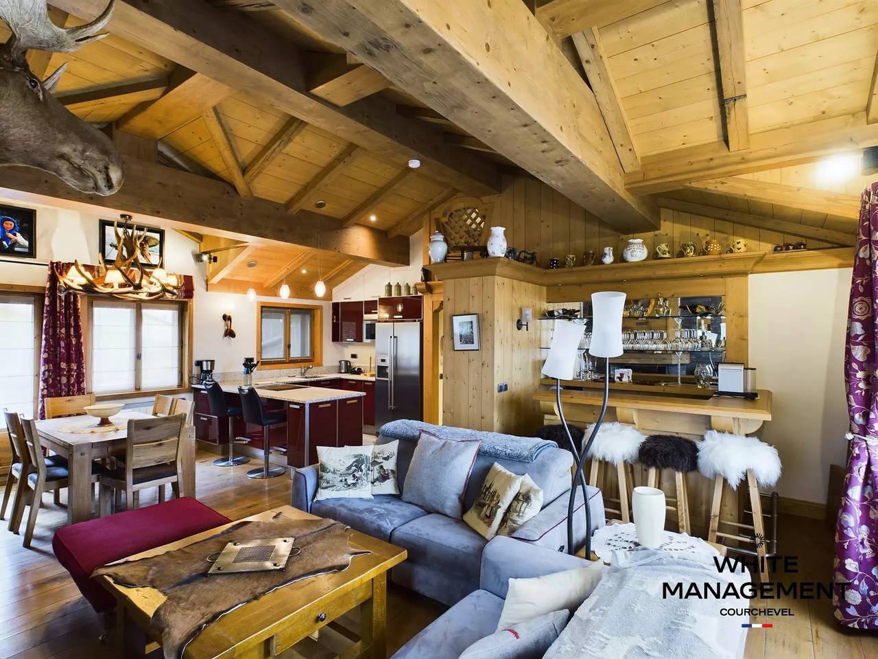 Ganze Wohnung, Charmante Wohnung im Herzen von Courchevel 1850 in Courchevel 1850, Saint-Bon-Tarentaise