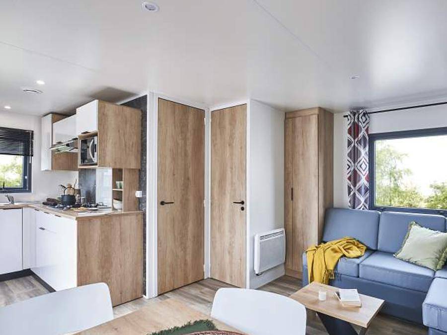 Camping Brantôme Peyrelevade - Mobilhome 8 personnes - Family Premium 8 Personnes (2023) grande terrasse semi couverte + Tv +lave vaisselle+Wifi in Brantôme en Périgord, Périgord Vert