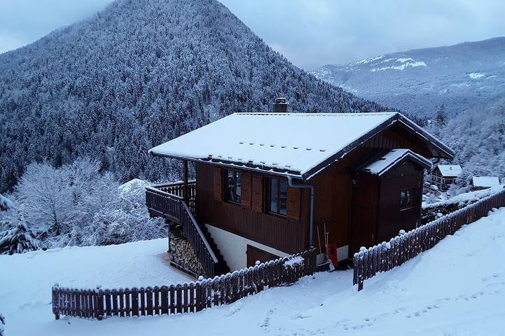 Chalet pour 6 personnes, avec jardin et balcon