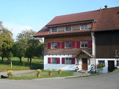 Bauernhof für 4 Personen, mit Balkon und Garten in Westallgäu - 2