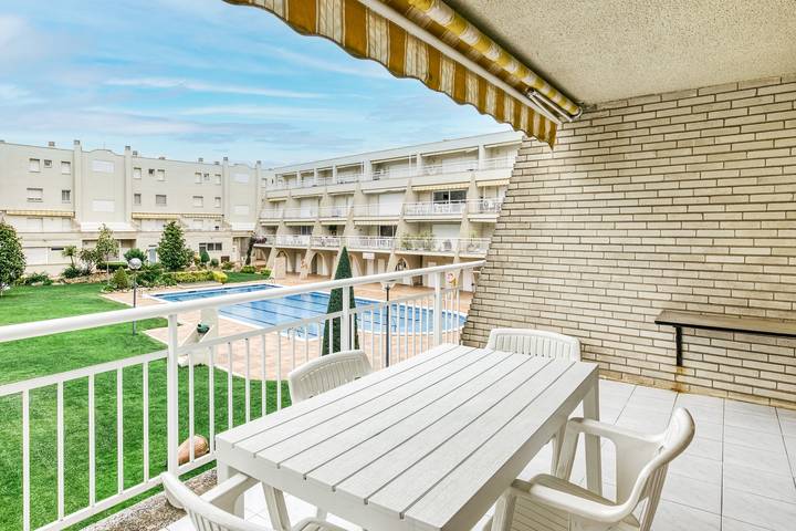 Apartamento de vacaciones para 3 personas, con balcón y jardín - 1