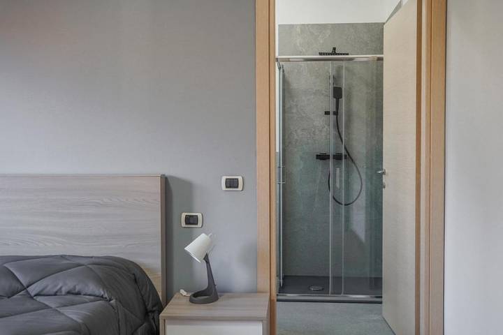 Chambre d’hôte pour 2 personnes, avec Balcon ainsi que Terrasse et Jardin à Gattico