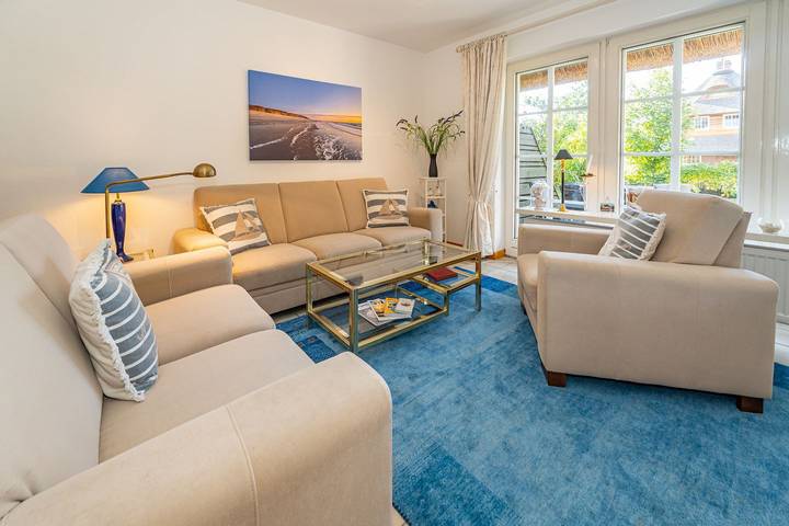 Ganze Wohnung, Großzügige Ferienwohnung Rüm hart auf Sylt mit Terrasse für max. 5 Personen. in Keitum, Sylt (Gemeinde)