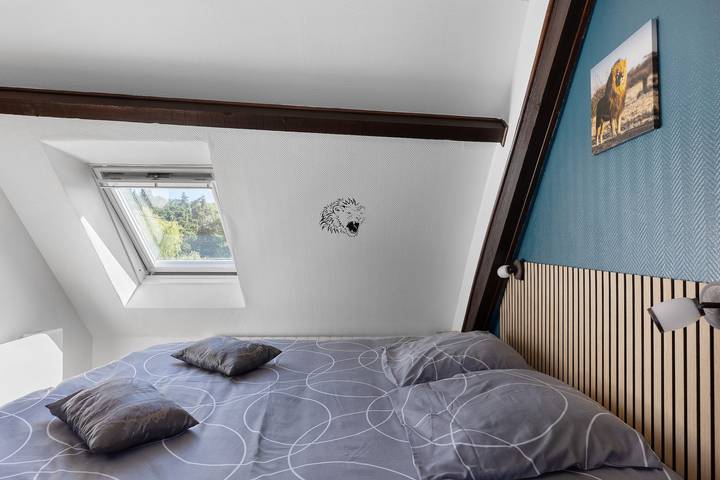Chambre d’hôtes « La Ferme Des Bigornes - Lion » avec terrasse, jardin partagés et Wi-Fi in Châtillon-sur-Indre, Région de Châteauroux