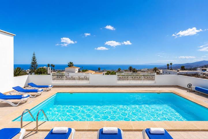 Villa für 8 Personen mit Terrasse in La Asomada, Tías