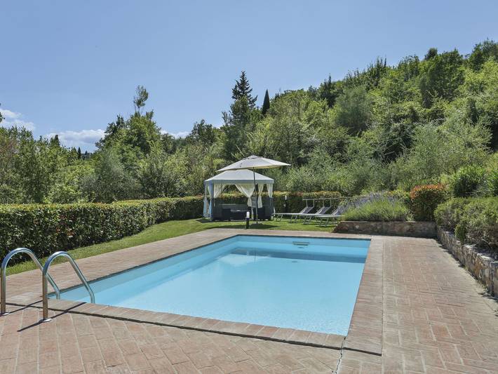 Location de vacances pour 6 personnes, avec jardin et terrasse à Montaione - 3