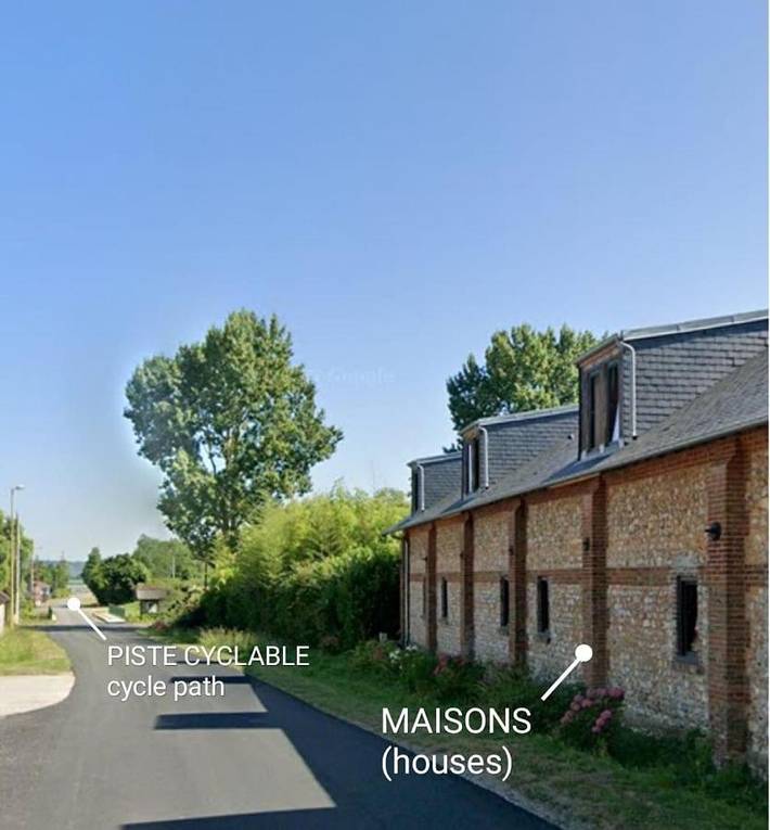 Location de vacances pour 5 personnes, avec Terrasse ainsi que Jardin et Vue à Berville-sur-Mer