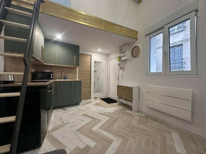 Appartement de vacances pour 4 personnes, avec jardin