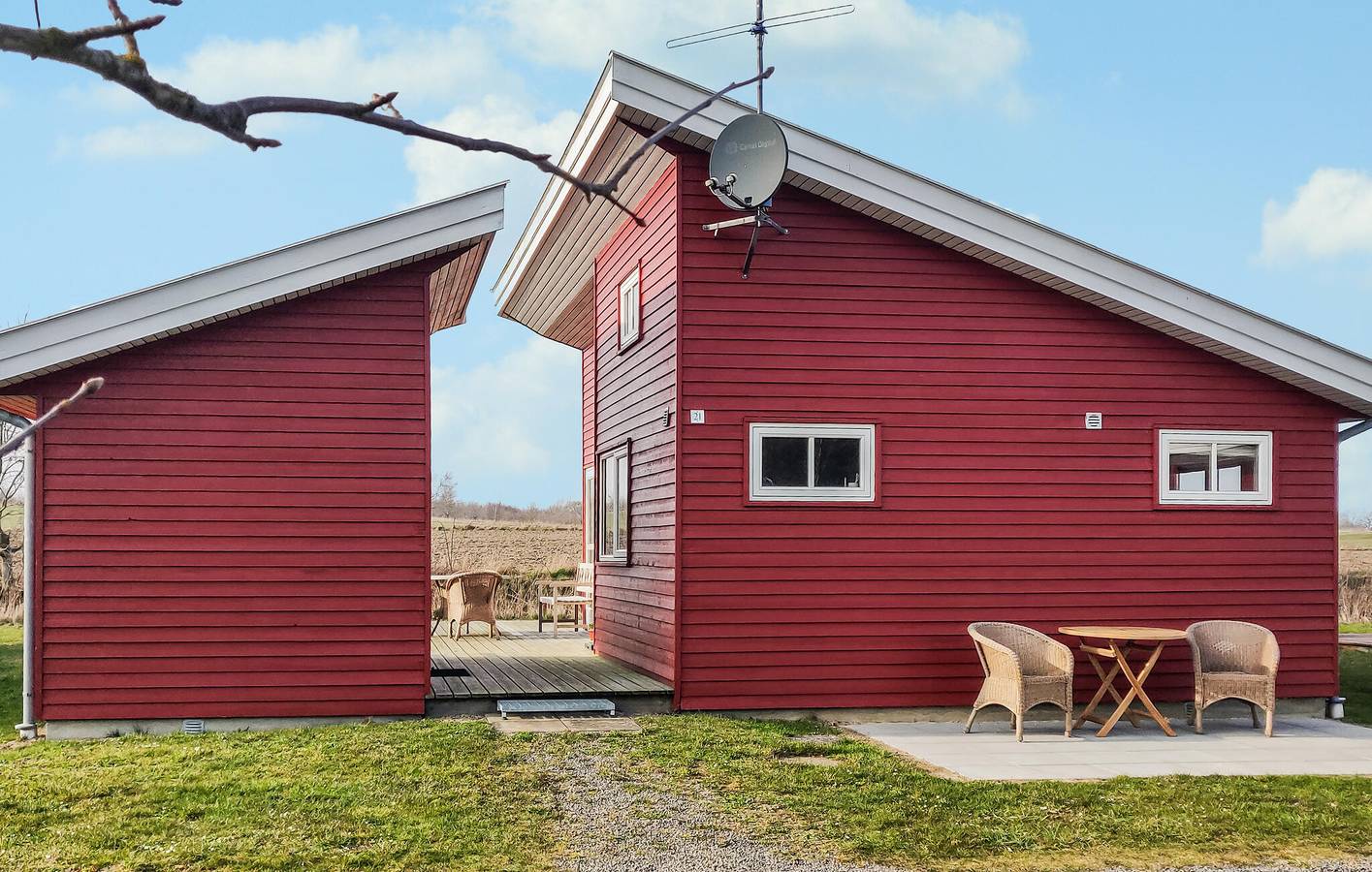 Feriehus for 4 personer med terrasse in Rø, Gudhjem