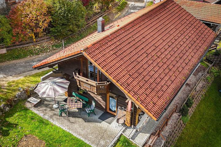 Ferienwohnung für 2 Personen, mit Balkon und Balkon/Terrasse sowie Terrasse und Garten in Landkreis Regen