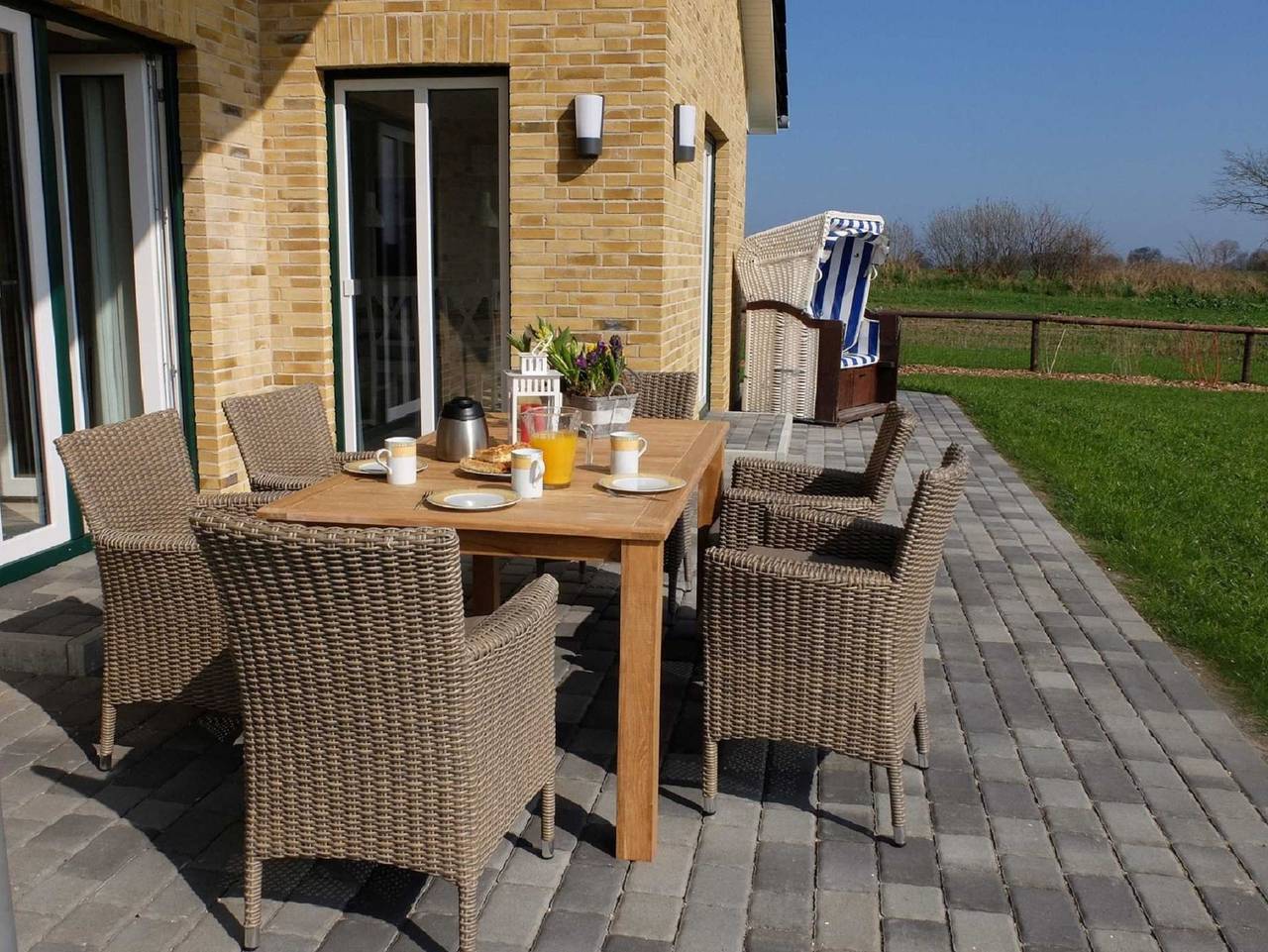 Ferienhaus Küstenhaus - Ferienhof Börsby - Ferienhaus Küstenhaus in Geltinger Birk, Pommerby
