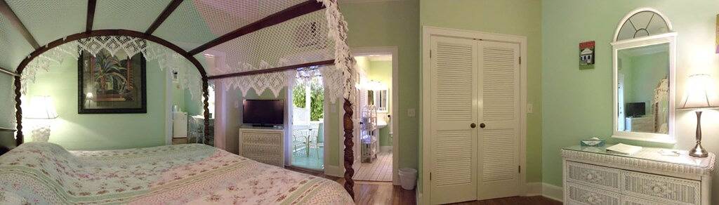 Ferienwohnung für 2 Personen, mit Garten und Balkon sowie Pool, mit Haustier in Key West
