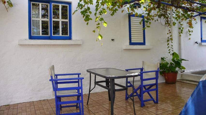 Ferienhaus für 3 Personen, mit Balkon und Garten auf Kreta