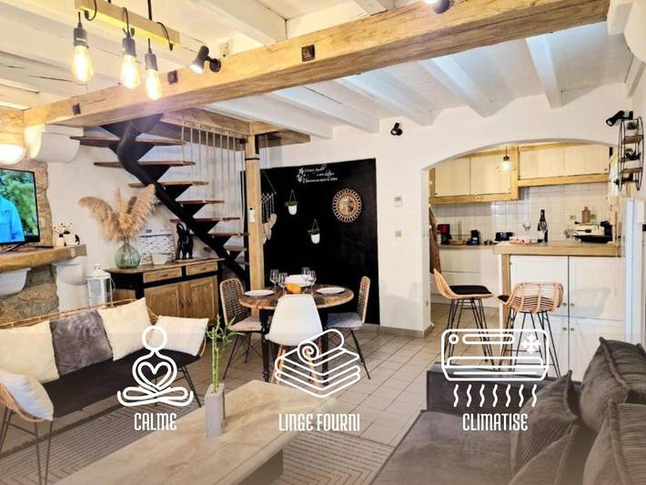 Location de vacances pour 4 personnes dans Bram