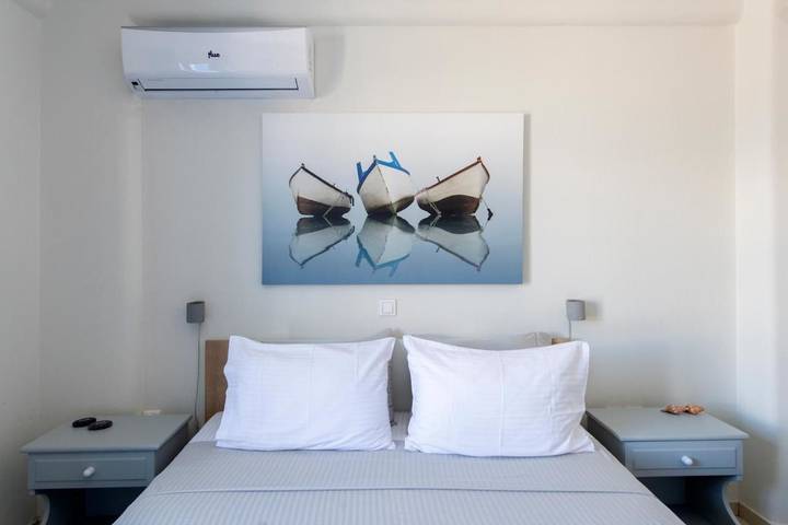 Location de vacances pour 6 personnes, avec vue et jardin, adapté aux familles dans Píso Livádi - 3