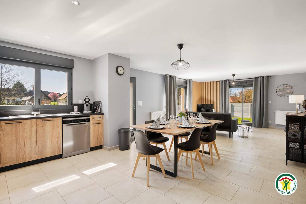 Gîtes de France® - La Villa Maxence in Crasville-la-Mallet, Région de Dieppe