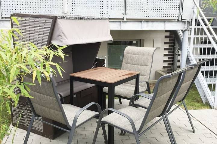 Ferienwohnung für 6 Personen, mit Balkon und Sauna