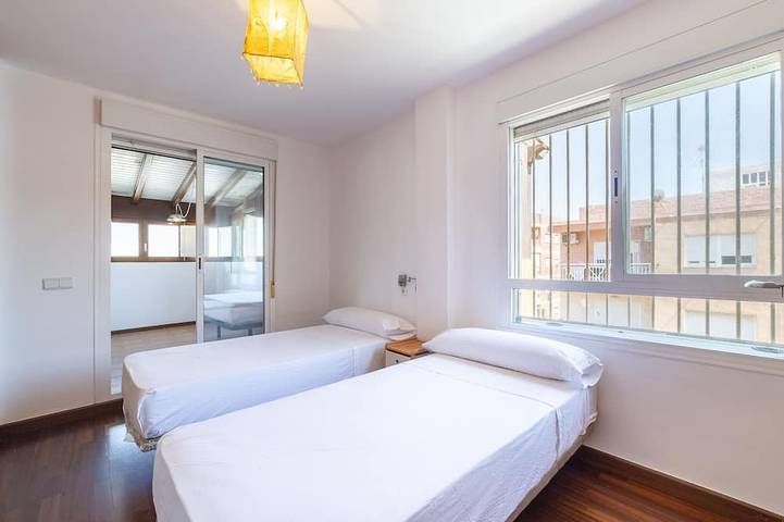 Entire apartment, Ático Playa Zapillo in Playa de El Zapillo (Almería), Almería