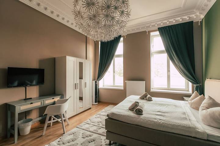 Ferienwohnung für 8 Personen, mit Balkon in Zoo Leipzig