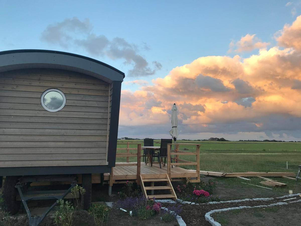 Schäferwagen Tiny House auf dem Friesenhof in Pellworm, Nordfriesland