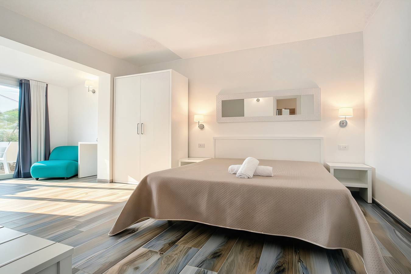 Monolocale intero, Monolocale 'Baia Falcone-Villetta Mare 102' con vista mare, Wi-Fi e aria condizionata in Scialmarino, Gargano