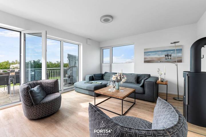 Ferienhaus für 6 Personen, mit Sauna und Garten sowie Ausblick, mit Haustier in Schlei - 3