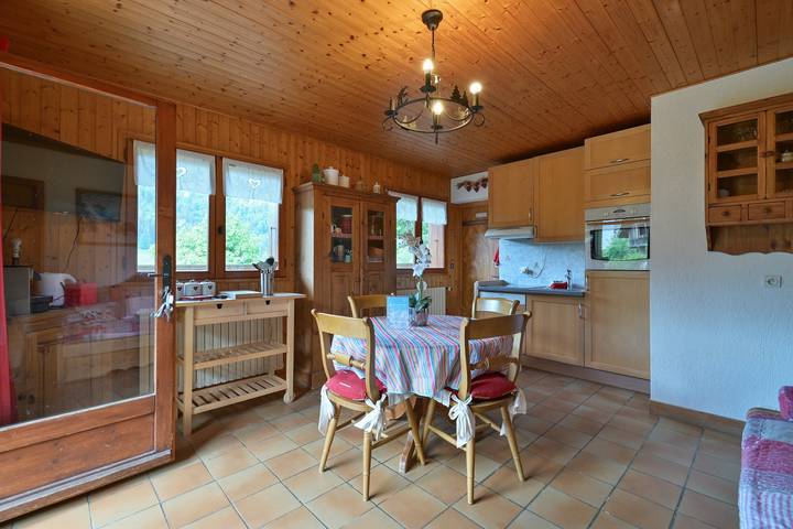 Appartement entier, Appartement de 4 personnes au rez-de-jardin à 50 m des pistes à La Clusaz in La Clusaz, Région d'Annecy