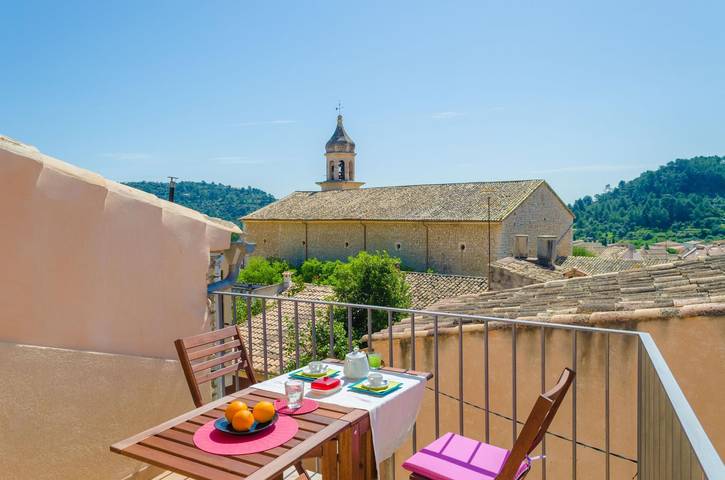 Ferienhaus für 3 Personen mit Terrasse in Mancor de la Vall, Mallorca Inselmitte