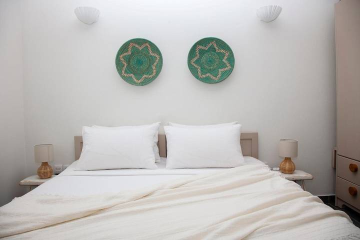 Holiday rental for 2 people, with balcony and garden in Paros