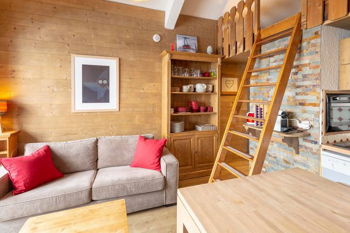 Geheel appartement, Vakantieappartement voor 5 personen met balkon in Vénosc, Les Deux Alpes