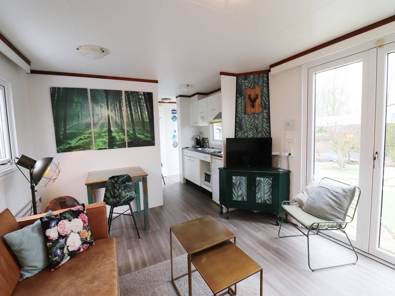 Chalet in Tzummarum nahe friesischer Natur in Franekeradeel, Niederländische Nordsee