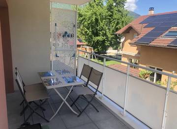 Gîte pour 4 personnes, avec terrasse, animaux acceptés dans Grand Port (Aix-les-Bains)