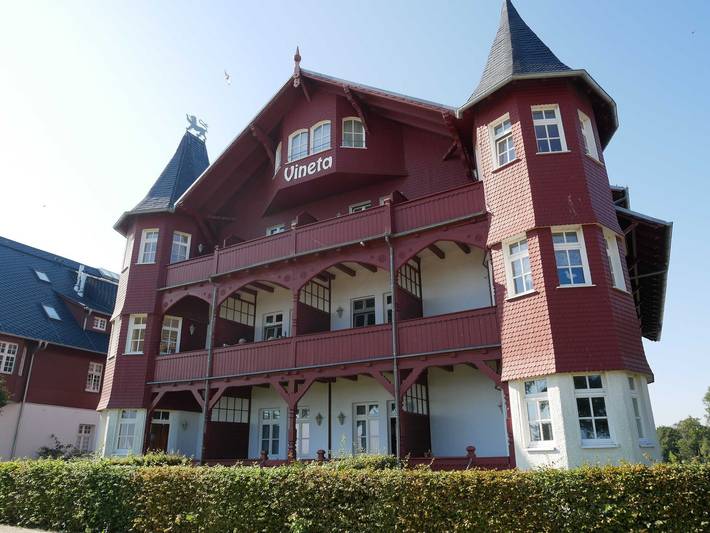 Ferienwohnung für 2 Personen, mit Balkon und Sauna in Bansin