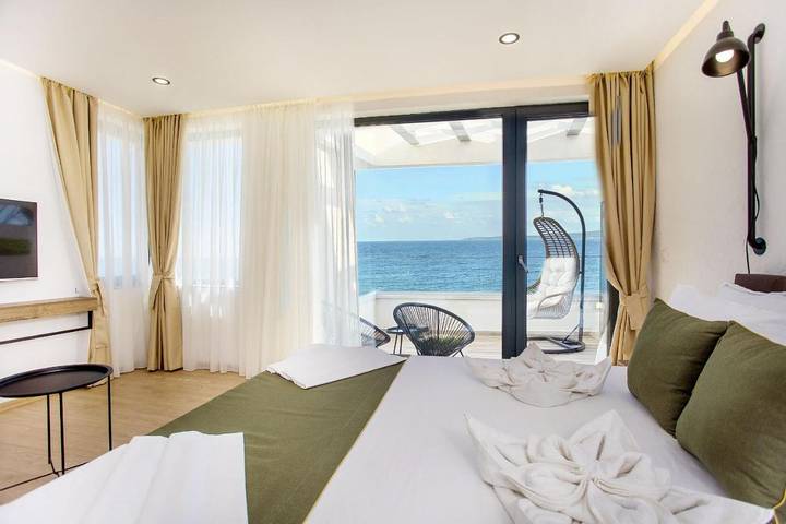 Hotel dla 2 osób, z ogród i basen oraz widok i sauna w Sozopol