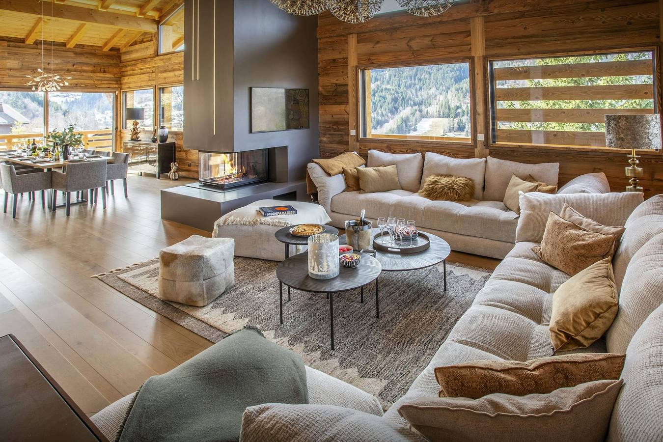 Chalet 5 étoiles - Sauna, hammam, bain nordique - Ovo Network in La Clusaz, Région d'Annecy