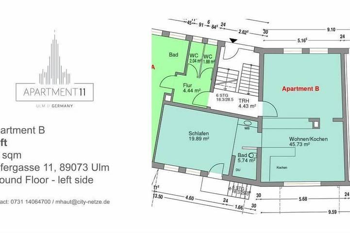 Ferienwohnung für 4 Personen in Ulm