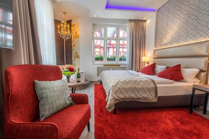 Hôtel pour 2 personnes, avec terrasse et jacuzzi