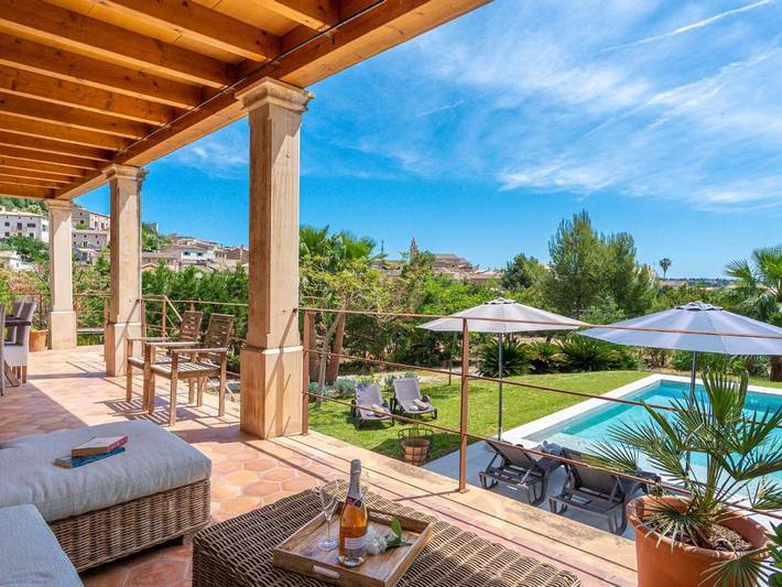 Finca für 4 Personen, mit Balkon und Terrasse sowie Garten und Pool in Caimari - 3