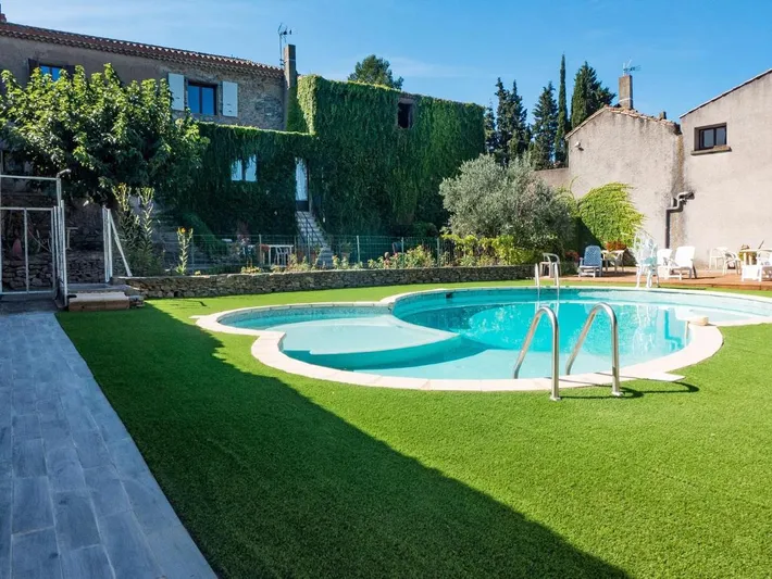 Maison de vacances pour 6 personnes, avec jardin ainsi que piscine et terrasse - 1