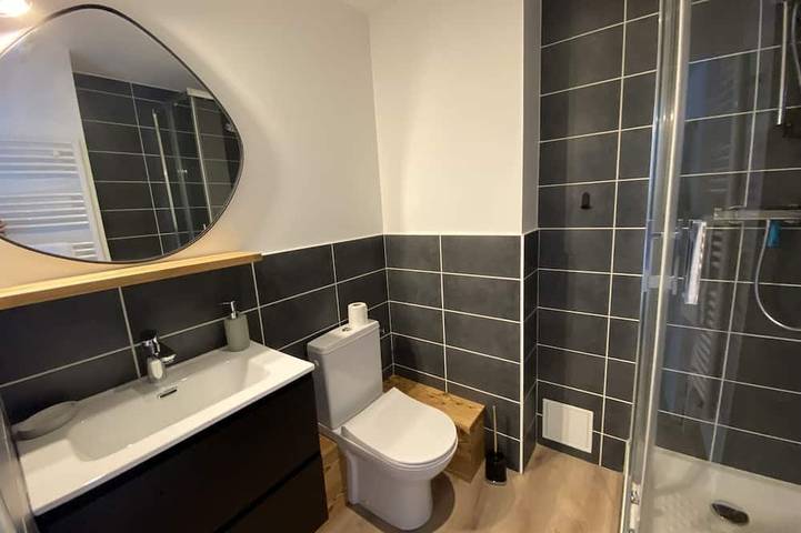 Ganze Wohnung, 6/8 pers apartment in the heart of the Chartreuse at the foot of the ski slopes in Sarcenas, Isère