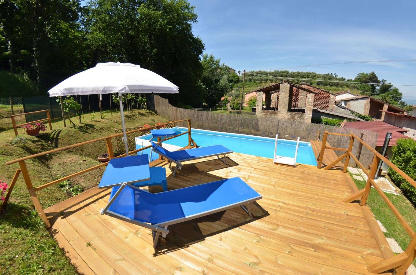 Ferienhaus für 2 Personen mit Pool in Capannori, Lucca Provinz