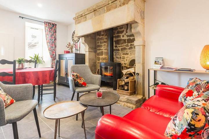 Gîte pour 4 personnes, avec jardin