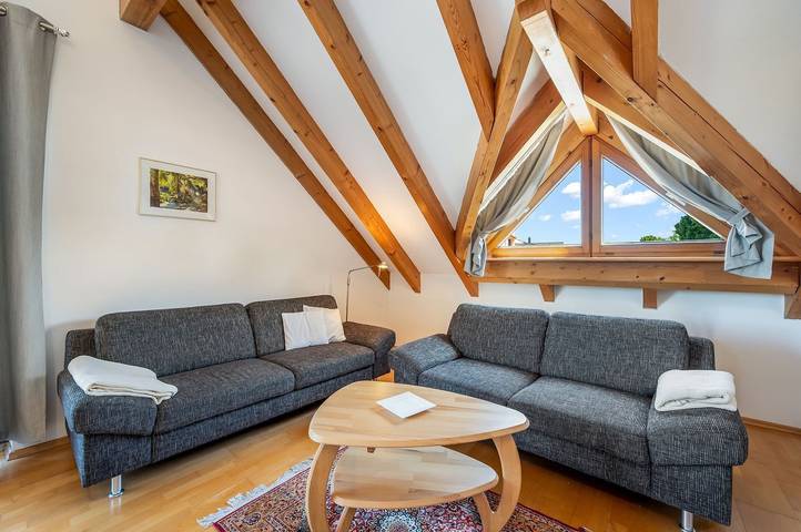 Ferienwohnung für 4 Personen, mit Balkon und Garten sowie Ausblick in Westallgäu - 4