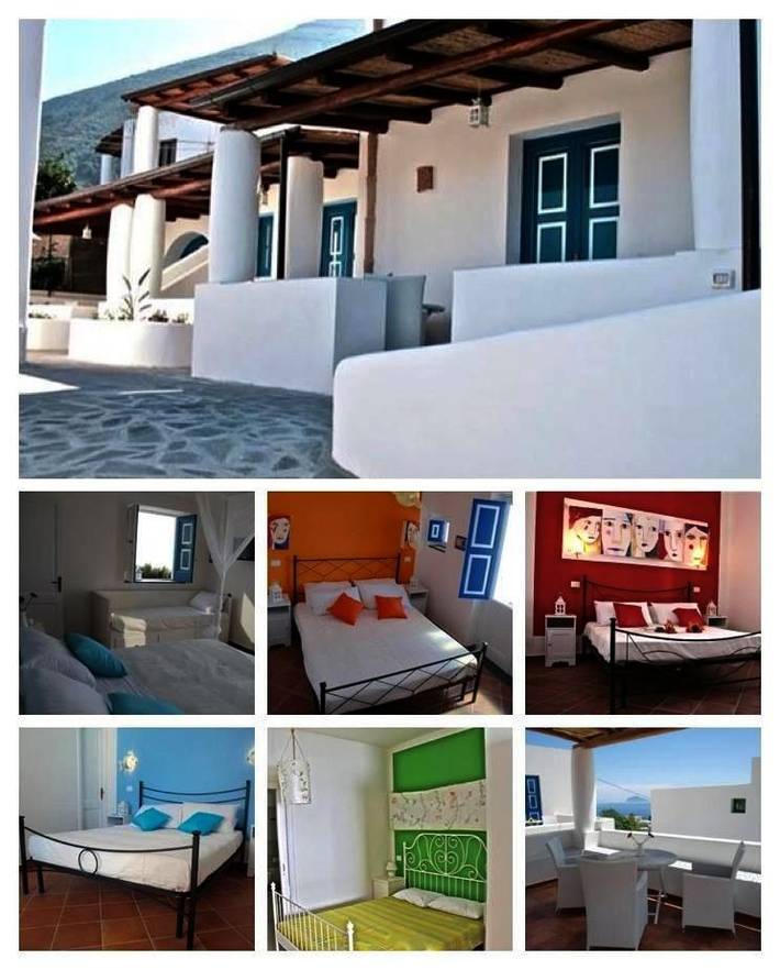 Maison d’hôte pour 4 personnes, avec Terrasse et Jardin à Santa Marina Salina