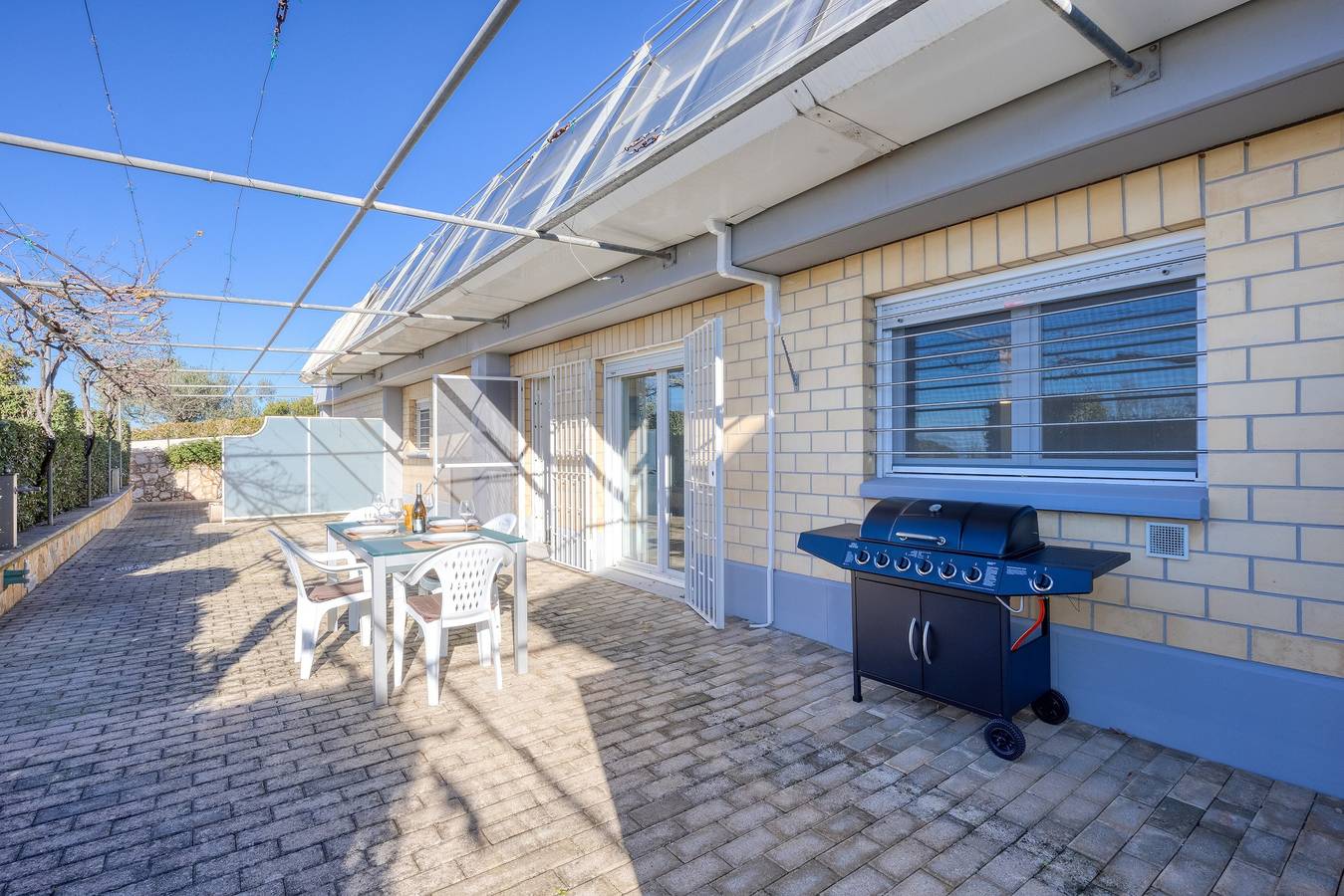 Ganze Wohnung, Apartment 'Residence Margherita - Biancospino' mit Meerblick, Wlan und Klimaanlage in Ugento, Golf von Tarent
