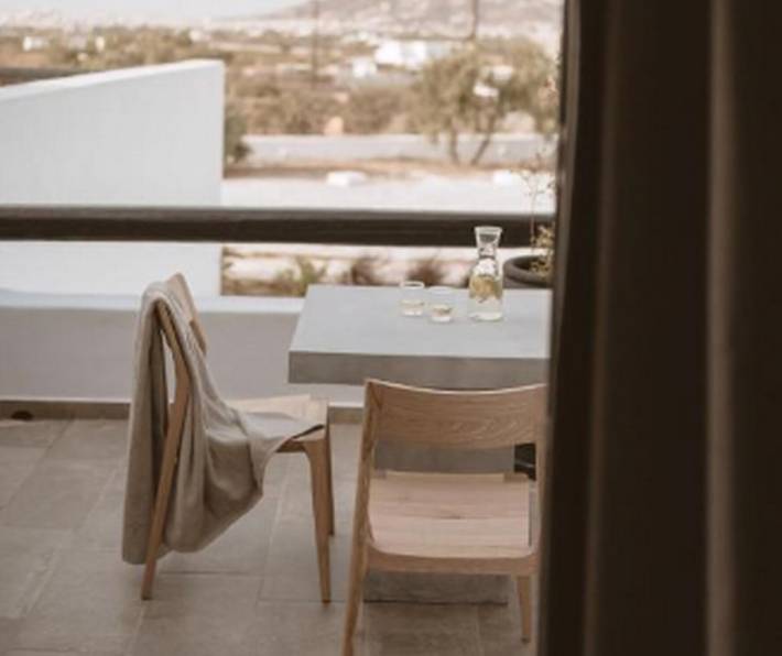 Location de vacances pour 2 personnes, avec Vue sur l’océan ainsi que Balcon et Terrasse dans Agia Anna - 3